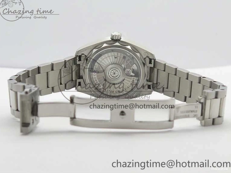 0409 Aqua Terra 150M 34mm Ladies SS VSF 1:1 Best Edition Blue Wave Dial on SS Bracelet A Reliable 7931